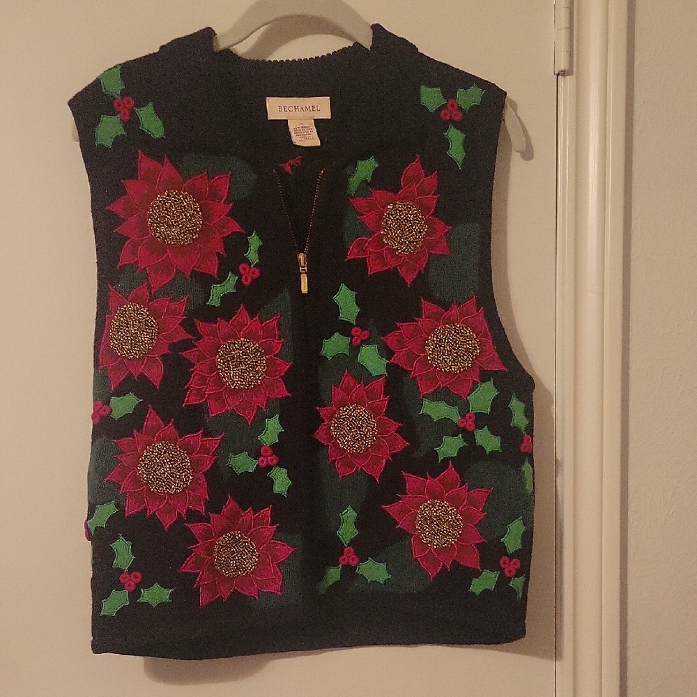 Bechamel holiday sweater vest